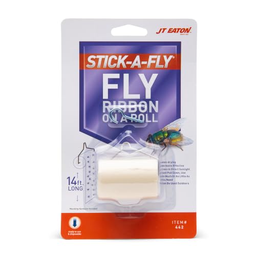 JT Eaton Stick-A-Fly Ribbon on a Roll fly...