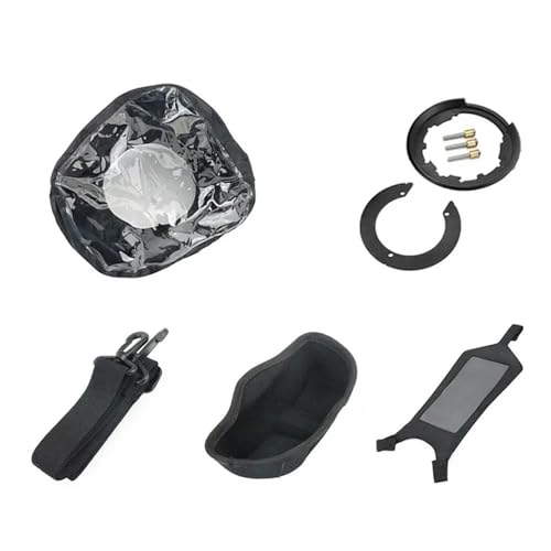 Motorrad-Tankrucksack Für Yamaha MT09 MT-09 SP Tracer 9 900 GT 9GT 9GT+ MT03 MT25 Für Fazer 250 Rennrucksack Aufbewahrungspaket(GE Tanklock and Parts)
