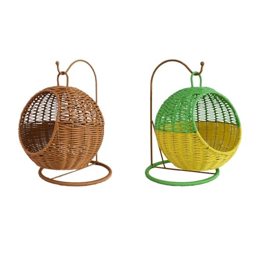 Image of CLUB BOLLYWOOD Handwoven Fruit Basket Woven Fruit Holder for Organizing Kitchen Room Brown|Home & Garden | Home D?cor | Baskets'| Baskets'| Baskets'|1 Woven Fruit Basket