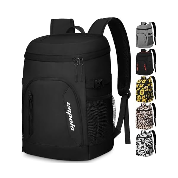 Capolo-Cooler-Backpack-30-Cans-Insulated-Backpack-Cooler-Leak-Proof-Large-Capacity-Thermal-Bag-Drink-Beverage-Beer-Bag-Soft-Cooler-Lunch-Camping-Travel-Picnic-Hiking-for-Men-Women-White Capolo Cooler Backpack 30 Cans, Insulated Backpack Cooler Leak Proof Large Capacity Thermal Bag Drink Beverage Beer Bag Soft Cooler Lunch Camping Travel Picnic Hiking for Men Women White
