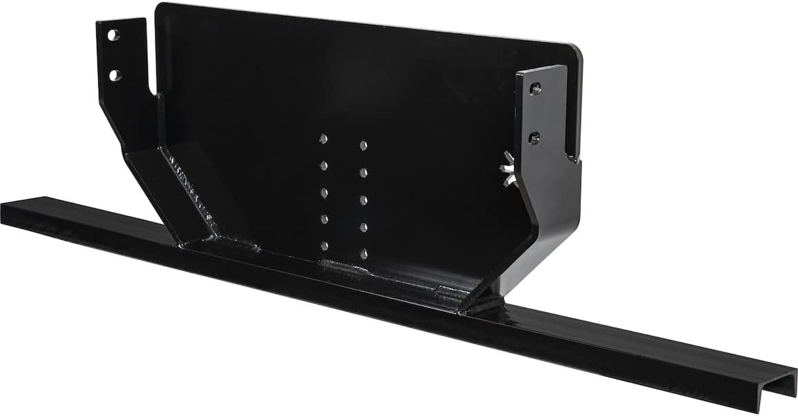 Buyers Products 1809080 Hitch Plate with Pintle Mount for GMC/Chevy/International 4500HD-6500HD (2019+), Bottom Channel Position, 20,000 MGTW, Pintle Hook Hitch Plate