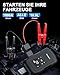 VoltSurge Starthilfe Powerbank mit Kompressor, 7000A Starthilfe mit 150PSI Luftkompressor (Alle Benziner oder 10.0L Diesel) 12V Notfallstarter, Starthilfegerät, LED-Taschenlampe (7000A)