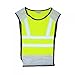 Aqua Coolkeeper Gilet de signalisation Hydroquartz - Sport - Jaune fluo avec réflecteurs - Taille M