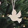 20pcs Bird Wood Cutouts Crafts Wooden Dove Shaped Hanging Ornaments with Jute Twines Wood Tags for DIY Projects Wedding Birthday Christmas Party Decorations #5