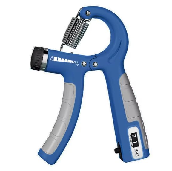 TRIMMO Adjustable Heavy Hand Gripper Finger Rehabilitation Fitness Hand Exerciser Grip with counting (Multicolor) (B0D98DSR24) Amazon Price History, Amazon Price Tracker