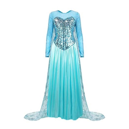 Colorfog Women’s Elegant Princess Dress Cosplay Costume Xmas Party Gown Fairy Fancy Dress (Medium)