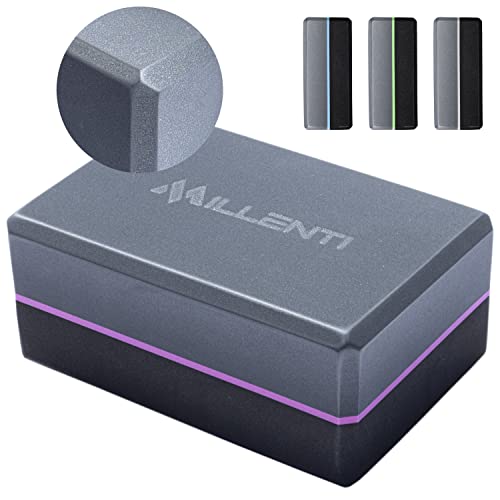 MILLENTI Yoga Block Soft Non-Slip - Sold as Single Foam