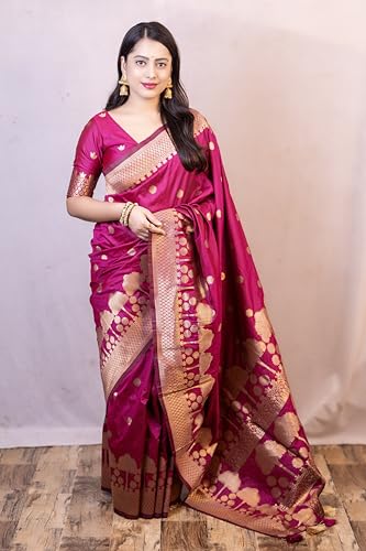 Panzora zari woven silk saree in soft silk – image 3