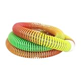 Fiocias Fitness Hoop Massage-Hula Hoop Trainingsreifen mit Federkern Und Weicher PVC-oberfläche für Frauen Erwachsene für Heimtraining Sport Gymnastik 160cm