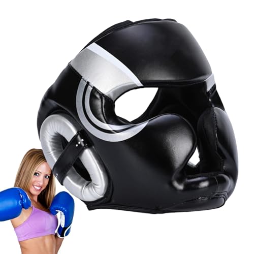Casco De Boxeo - Casco Protector De Boxeo Para Adultos | Mujer Hombre Entrenamiento Fitness Equipo De Protección Facial Para Sparring, Kickboxing - imagen 8