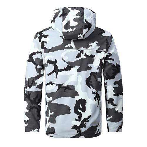 V.A.TOR 189 UNCO&BOROR Men's Waterproof Windbreaker Jackets Lightweight Hooded Rain Coat for Hiking Camping3