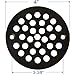 4'' Round Shower Strainer Grate Drain Replacement Cover Oil Rubbed Bronze + Tapping & Machine Screws…