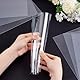 AHANDMAKER 8 Blatt Klares PET Blatt 9.84 x 9.84 Zoll Transparent 0.5mm Dünne Kunststoffplatten Dünne Acrylplatte Zum Basteln Bilderrahmen Malerei DIY Display