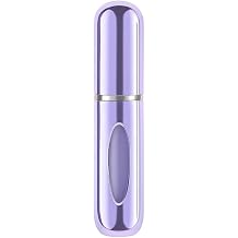 Mini Doldurulabilir Parf m  i esi   Ta nabilir Seyahat Boy Atomizer Cep Sprey Seti, Pompal  Dolum Kab , Kompakt, S zd rmaz ve Dayan kl  Tasar m Modern, Lila
