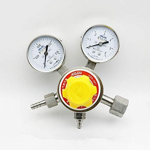 Pressure Regulator Ammonia Gas Analyzer Meter Pressure Reducer Pressure Reducing Valve G1/2,0-1MPa (YQA-441)