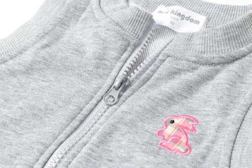 Mud Kingdom Little Boys Girls Vests Outerwear Cute Cartoon Embroidery4