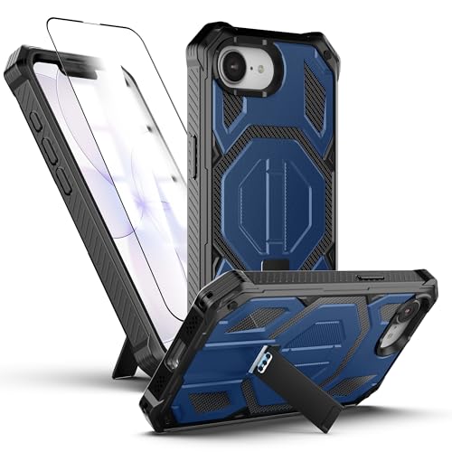 Coque carbone pour iPhone 17e magnétique avec protection de qualité militaire