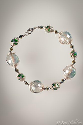 Orion's Belt faceted crystal bracelet.