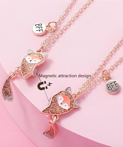 Image of CartHome 2Pcs Best Friend Necklace, Friendship Necklace for Girls Matching Necklace, Express Sisterhood and Friendship for Best Friends, Birthday Anniversary Friendship Celebration