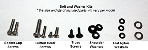 Yamaha YZF R1 02 03 Motorcycle Fairing Bolt Kit, Complete Screws and Fasteners kit R-1 2002 2003