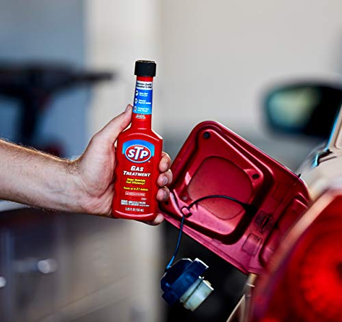 Gas Treatment, Bottled Fuel System Cleaner Improves Gas Quality, 5.25 Oz, Stp #TOP2