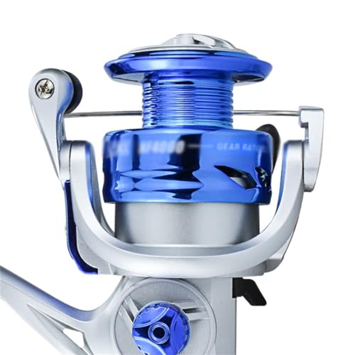 Roue rotative en métal pour pêche au moulinet robuste en mer - 3