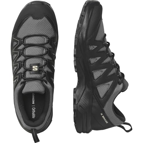 Foto von Salomon X Braze Herren Outdoorschuhe, Outdoor-bereit, Sportliches Design, Vielseitiger Einsatz, Pewter, 42 2/3