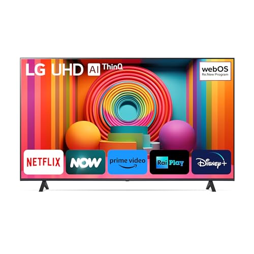 Immagine prodotto: LG UHD 65'', Serie UR75, Smart TV 4K, 65UR75006LK, Processore α5 Gen6, HDR10 Pro, Filmmaker Mode, Game Optimizer, Wi-Fi, webOS 23, Alexa, Sports Portal, 3 HDMI, 2 USB