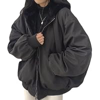 Sudadera con Capucha bidireccional con Cremallera gótica para