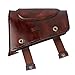 TOURBON Leather Cheek Riser Rest Buttstock Protective Holder Slip on Recoil Pad Buttstock