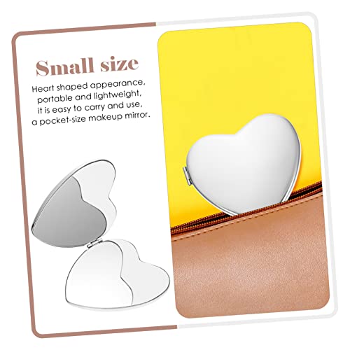 Miroir de maquillage pliable double face pour corriger les reflets flous - 3