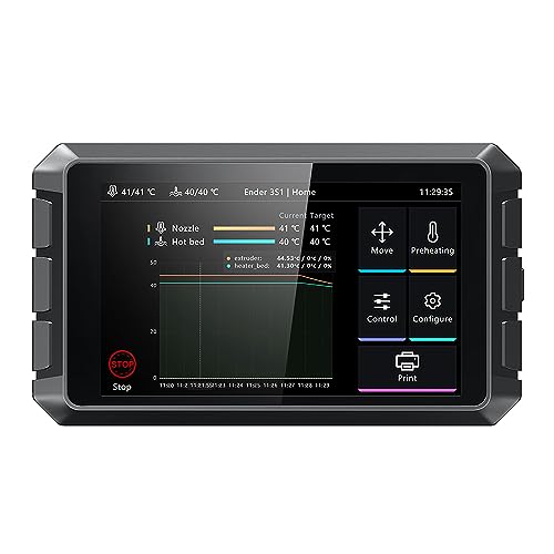Sonic Pad Sonic Pad for FDM 3D Printer with Multiple Interfaces 7 Touchscreen RAM 2G ROM 8G Integrate Design Comaptible with Er-3 V2/Er-3 S1/Er-3 S1 Pro Print High Speed and