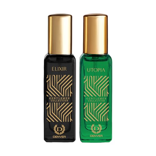 Image of Denver Gentlemen Collection Utopia & Elixir Perfume 20 ML Each, Pack of 2