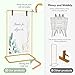 Wedding Sign Holder, 68”x31”x 20” Adjustable Welcome Sign Stand with Leather Sign Hanging Straps, Sign Rack,Heavy Duty Easel Stand for Sign, Wedding Seating Chart Stand, Easel for Halloween Display