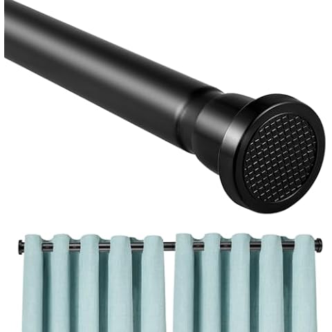 Nastopee Extendable Shower Curtain Pole Cover