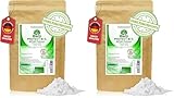 MSM Pulver 500g - 99,9% rein - Ohne Zusatzstoffe - Vegan - 1/2 kg Premium MSM - Methylsulfonylmethan - Organischer Schwefel von Bio Protect (Packung mit 2)