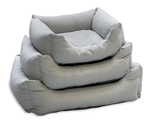 Karlie Charly, Hundebett, Hellgrau, 95x80x25 cm