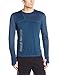 Calvin Klein Men's Long-Sleeve Crew Honeycomb Knit Tech Shirt