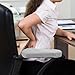 STOBOK 2 Pcs Chair Armrest Pads Office Chair Arm Rest Covers Gaming Chair Cushion Elbow Support Forearm Pressure Relief for Office Chairs Wheelchair Grey
