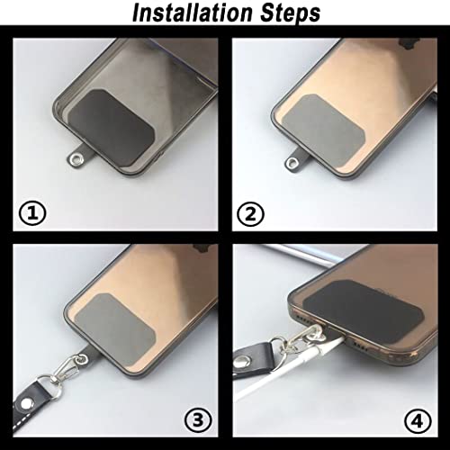 12 Pz Cordino del Telefono Cellulare Tether Tab