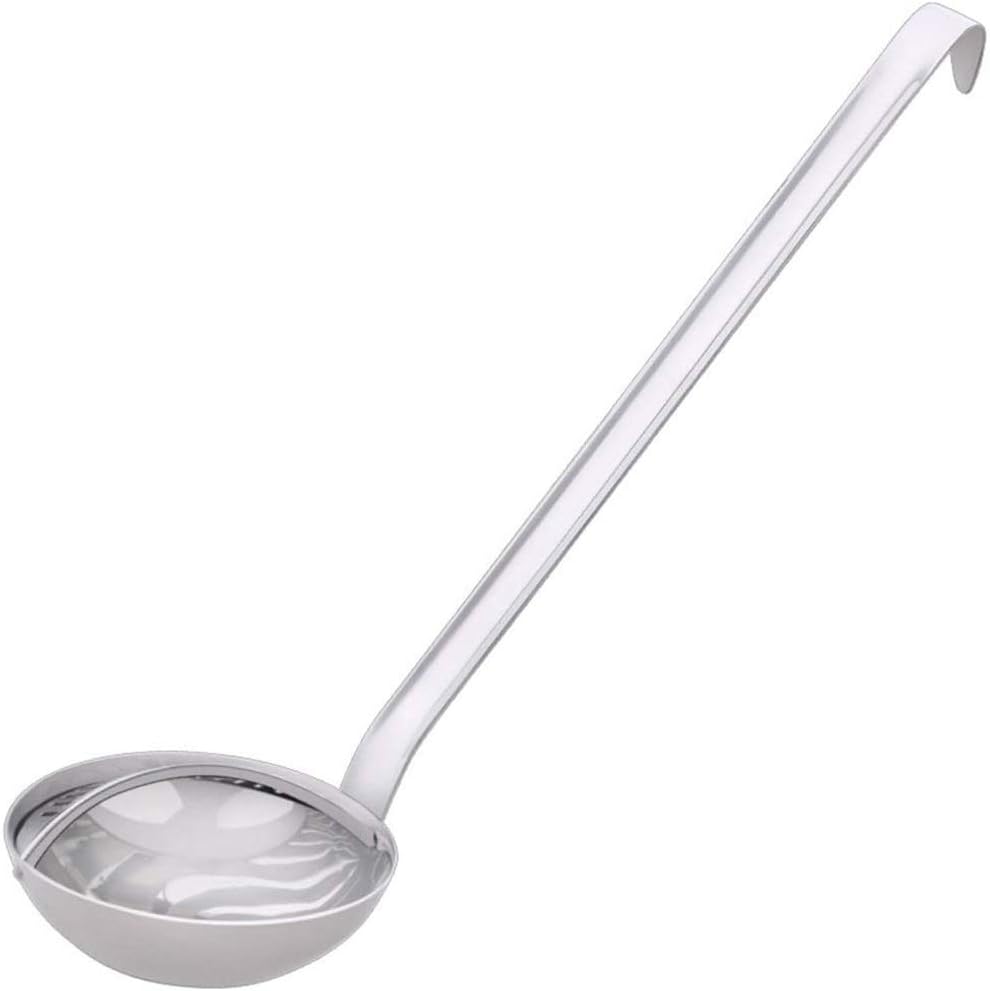 Soup Ladle Stainless Steel Spoon Big Kitchen Spatula Cooking Tool Comfortable Grip