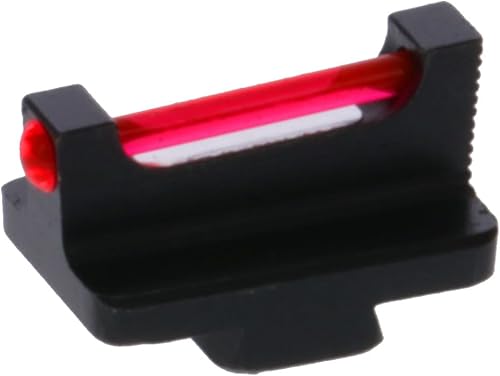 Miniatura 37 de TRUGLO Fiber-Optic Pro Handgun Night Sight with Extra Fibers & Reflector Tape Vista compacta y duradera de alta visibilidad para pistolas Negro