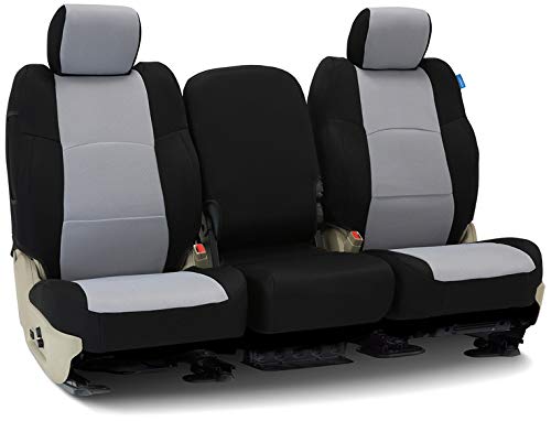 Tailored Seat Covers Spacermesh Gray with Black Sides for 2016-2019 Honda Civic Coupe