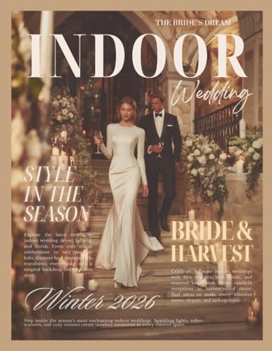 The Bride’s Dream Indoor Wedding Magazine: A Winter Lookbook of Elegant Celebrations, Candlelit Decor & Timeless Romance