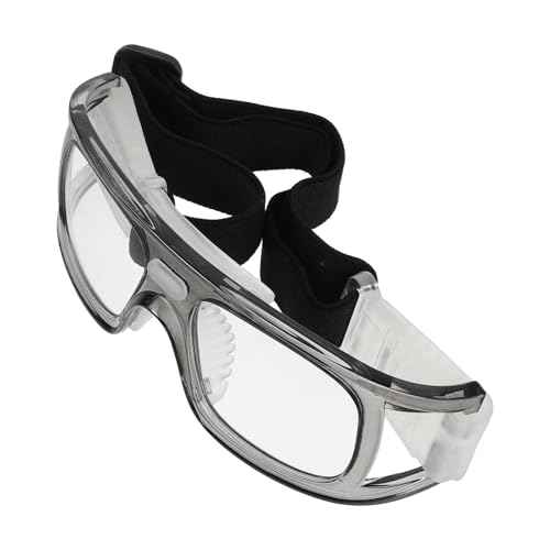 VICASKY Leichte Sportbrille für Herren und Damen mit Stoßfestempc Glas und Verstellbarem Kopfband für Basketball Fußball und Radfahren im Outdoor Sport