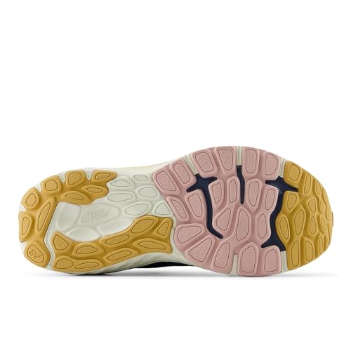 Image of New Balance Women's Fresh Foam X 860 V13 Running Shoe, Nb Navy /Orb Pink /Vintage Indigo, 5 M