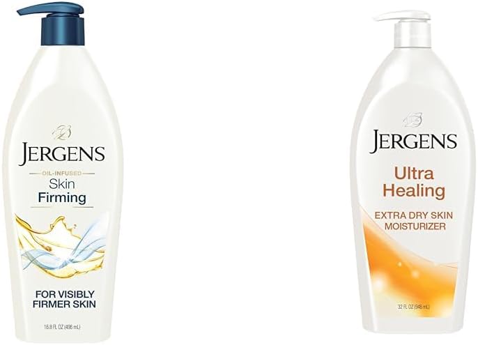 Skin Firming Body Lotion for Dry to Extra Dry Skin, Skin Tightening Cream & Ultra Healing Dry Skin Moisturizer, Body and Hand Lotion for Dry Skin