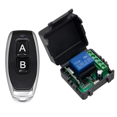 Interrupteur relais multifonction DC 12V pour pilotage de portail, éclairages et volets
