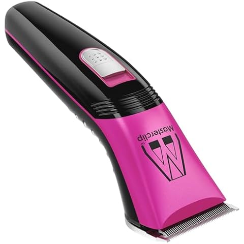 Masterclip Pink Dog Clippers, Ultra Quiet Grooming Kit Cover