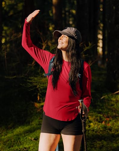 Image of Women's Sun Shirts UPF 50+ Long Sleeve UV Protection Shirt Lightweight Quick Dry Workout Hiking Tops for Women